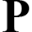 p