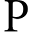 p