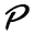 p