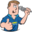 p