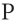 p