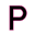 p