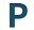 p