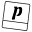 p