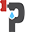 p