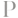 p