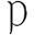 p