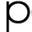 p