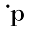 p