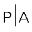 p