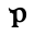 p