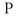 p