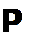p