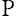 p