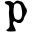 p