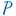 p