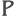 p