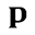 p