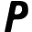 p