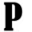 p