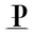 p
