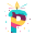 p