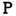 p