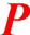p