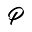 p