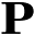 p