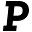 p