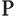 p