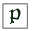 p