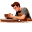p