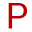 p