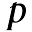 p