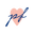 p