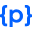 p