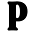 p