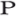 p