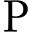 p