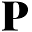 p