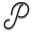 p