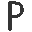 p