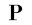 p