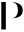 p