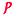p