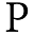 p