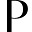 p