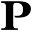 p